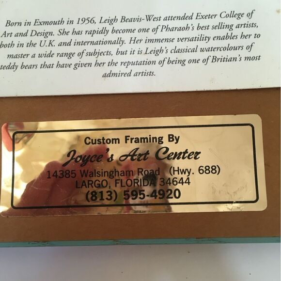 FRAMED TEDDIES’ TEA PARTY - Picture 5 of 5